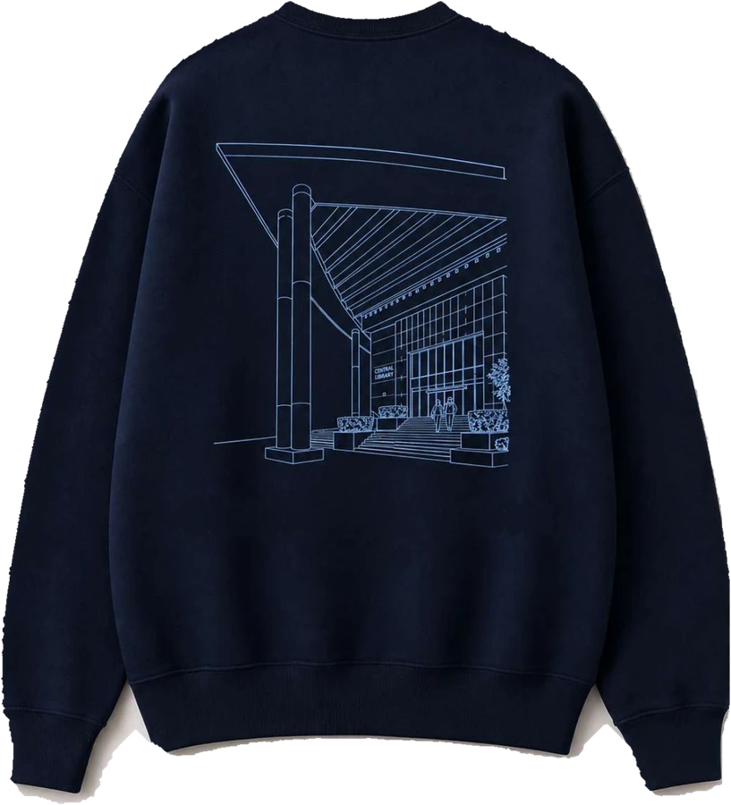 Sweatshirt back